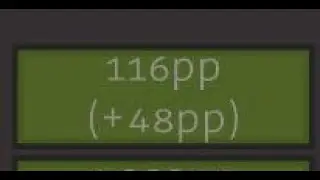 easy 100pp on 8 bit song (116pp)