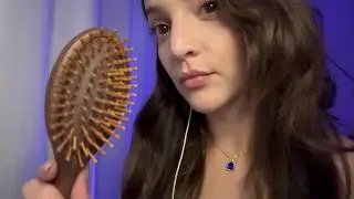 ASMR | Escovando seu cabelo ate você dormir 💤