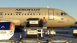MINSK BELARUS 🇧🇾 LANDING A320 AEROFLOT