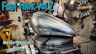 Making a gas tank for my shovel #handmade #welding #customs
