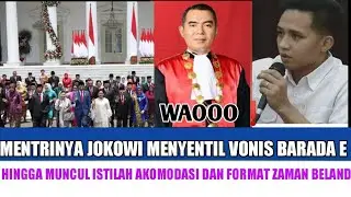 Vonis Terlalu Ringan ,Hakim Wahyu Di Sentil Oleh Mentrinya Jokowi