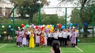 г. Алматы, мкр. Тастак, школа 144. Песня о единстве народов Казахстана.