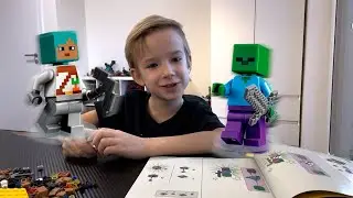 СТРОЮ ФЕРМУ КРОЛИКА ИЗ LEGO И УЧУ АНГЛИЙСКИМ СЛОВАМ