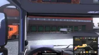 Euro Truck Simulator 2 Multiplayer "Первый груз"