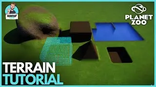 Planet Zoo Terrain Tutorial | Terrain Tool Beginners Step by Step Guide and Tips |