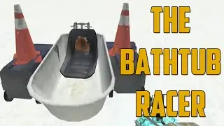 THE BATHTUB RACER! (Garry's Mod: Sled Build)