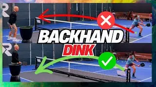 How I fixed my backhand dinks with 4 pro tips - you won't regret watching it