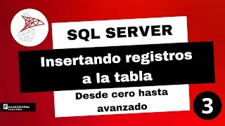 Insertando registros a la tabla - SQL Server