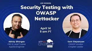 Live Session : Security Testing with OWASP Nettacker