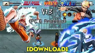 Bleach Naruto One Piece V1.3 - Bleach VS Naruto Dazzle's Version (PC & Android) [DOWNLOAD]