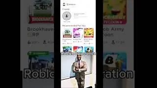 I logged into Roblox's account! #roblox #shorts