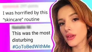 Bella Thorne Reveals Her Skincare Routine in a Video, Fans Are Horrified
