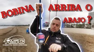 ☑️ARRIBA o ABAJO? En que POSICIÓN dejamos NUESTRA BOBINA de SURFCASTING al LANZAR?