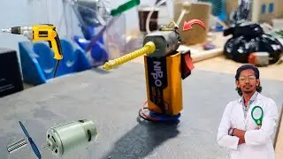 DC Motor Project - Drill Machine Project 🔩🧰 ।। ड्रिल मशीन प्रोजेक्ट ✨👨‍🔬