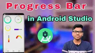 How To Show Progressbar in Android Studio | Create ProgressBar In Android Studio | Yarana Coder