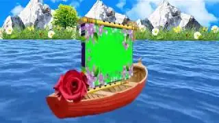 Wedding Frame Green Screen Chroma Key - Copyright FREE Video (EP-11) 