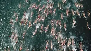 Salida femenina de la 80ª Travesía al Estany de Banyoles 2024 | 4K Ultra HD