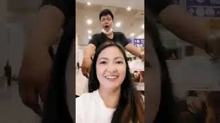 Ang pag aantay sa airport! 😍 #blessed #family #vlog #airport @DiskartengG ❤️