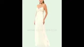 Mignon Dress, Elegant Full Length Beaded Gown