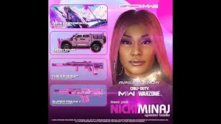 Nicki Minaj in Cod Mw2/Warzone 2