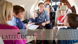 Drew Brees Flies with Latitude 33 Aviation with His Family