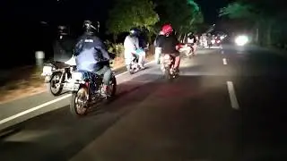 Kekompakan pecinta motor classic pacitan