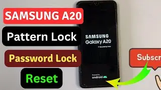Samsung A20/A20S Pattern/Pin Lock Reset - A20 Hard Reset