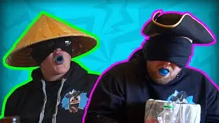 WE ATE PAINT!! | Blindfold Challenge w/ Hampus & Josefin