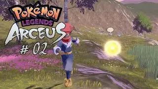 Pokemon Legends: Arceus Gameplay Part - 02 | Shinx Attacked Me! || The Goon Sqwad