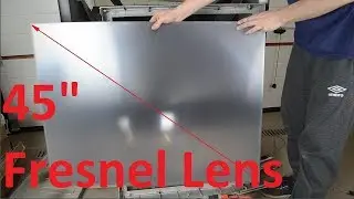 How to get 2000F Solar Power - Burning stuff with a giant 45
