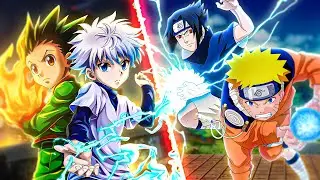 Naruto and Sasuke Vs. Gon and Killua IS EMBARRASSING