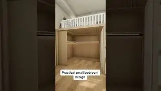 practical small bedroom design #shorts