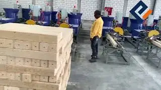pallet block production line