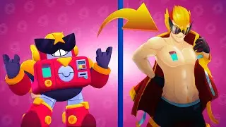 Brawl Stars - ROBOTS & ANIMALS TURNED INTO HUMANS #18 | РОБОТЫ И ЖИВОТНЫЕ СТАЛИ ЛЮДЬМИ - Бравл Старс
