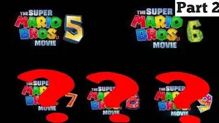 Future Mario Movie Logos: Part 2 - 2035, 2038, 2042, 2045, 2048