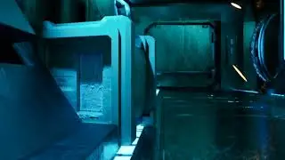 Abandoned Starship Hallway Showcase