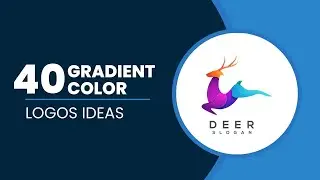 40 Gradient Color Logos ideas  | 40 Trendy Gradient Color Logos | Creaq Grafix