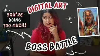 Digital Painting Boss Battle: ✨ SIMPLIFICATION 🌈