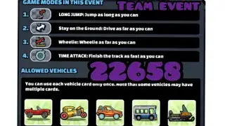 Team event "Balance Point Burden" 22658+ Tactic | HCR2