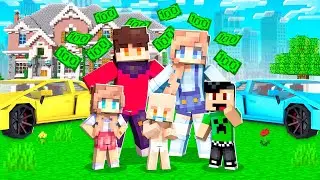 I Went From HOMELESS to RICH in Minecraft!