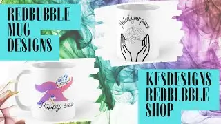 Mug designs at Redbubble shop