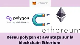Utilise Polygon avec Metamask pour payer moins de frais sur la blockchain Ethereum .