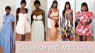 ZARA,H&M AND ASOS SUMMER HAUL JUNE 2024