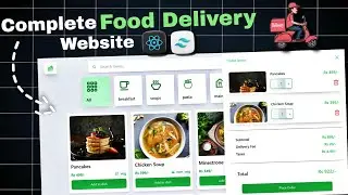 Build Food Delivery Website Using React JS🔥 | #6 React Projects