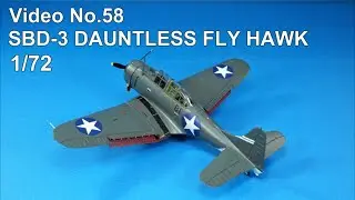 Step by Step 1/72 SBD-3 Dauntless FLY HAWK