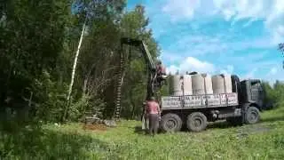 Бурение колодца машинным способом