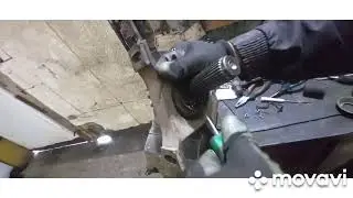 Замена подвесного подшипника вито 639 vito (самого подшипника) своими руками