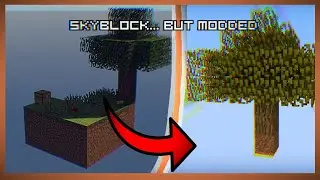 Modded Skyblock BUT, I just talk nonsense for 7 minutes.