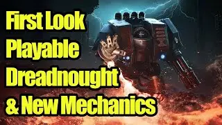First Look - Playable Dreadnoughts & Techmarines - NEW DLC - Chaos Gate - Daemonhunters