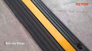 VEVOR 39'' Cable Protector Ramp - No More Tangled Wires or Accidents!